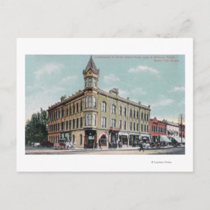 Exterior View of the Geiser Grand Hotel Postcard