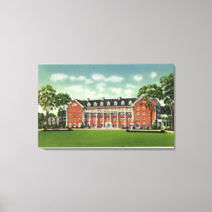Exterior View of the Gideon Putnam Hotel Canvas Print