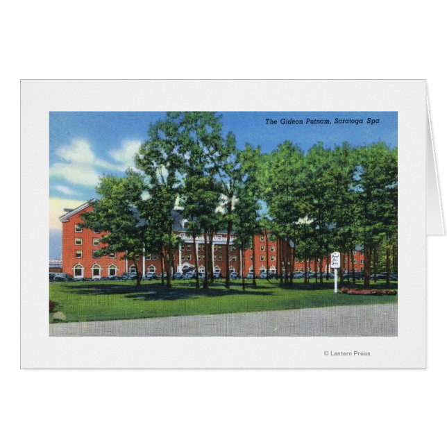 Exterior View of the Gideon Putnam, Saratoga (Front Horizontal)