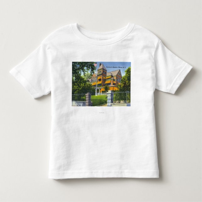 Exterior View of the Governor's Mansion Toddler T-Shirt (Front)