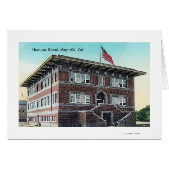 Exterior View of the Grammar School 2 (Front Horizontal)