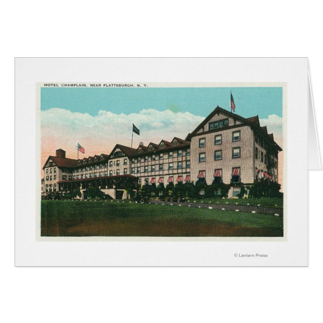 Exterior View of the Hotel Champlain (Front Horizontal)