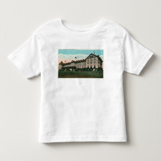 Exterior View of the Hotel Champlain Toddler T-Shirt (Front)