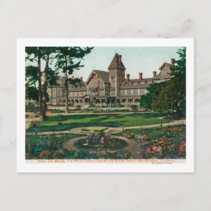Exterior View of the Hotel del Monte and Grounds Postcard