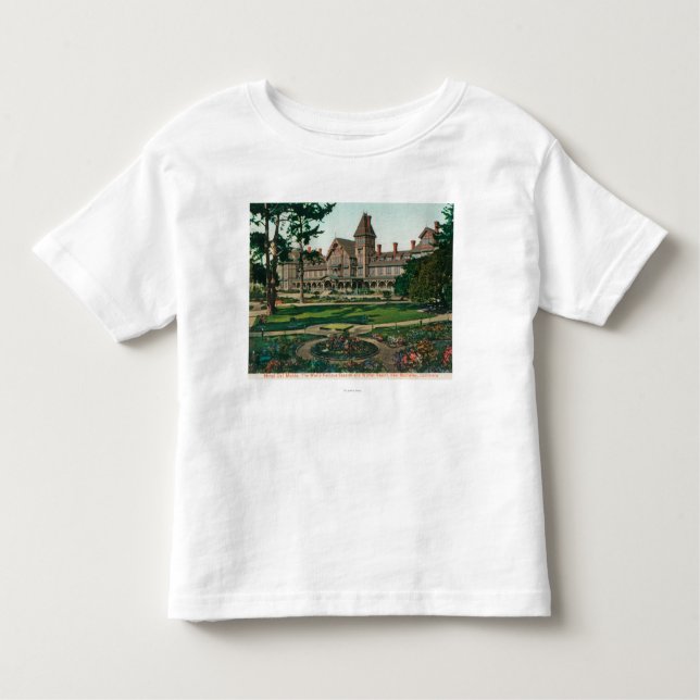 Exterior View of the Hotel del Monte and Grounds Toddler T-Shirt (Front)