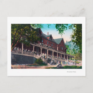 Exterior View of the Hotel El Portal Postcard