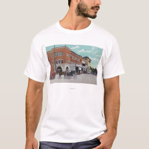Exterior View of the Hotel JulianWoodland, CA T-Shirt