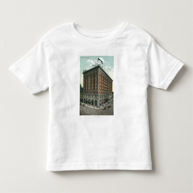 Exterior View of the Hotel Rochester Toddler T-Shirt (Front)