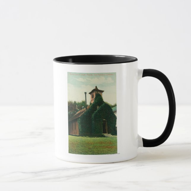 Exterior View of the Ivy Covered Chapel, Mug (Right)