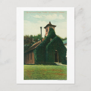Exterior View of the Ivy Covered Chapel, Postcard