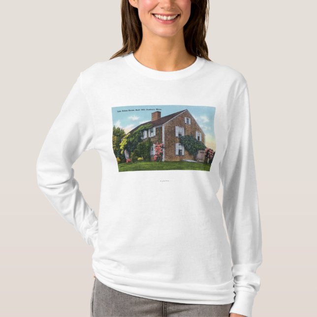 Exterior View of the John Alden House T-Shirt (Front)