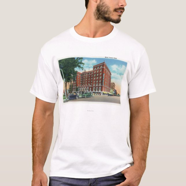 Exterior View of the Mark Twain Hotel T-Shirt (Front)