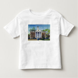 Exterior View of the Memorial City Hall Toddler T-Shirt