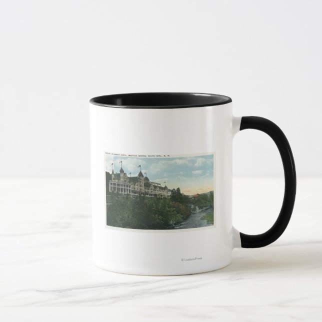 Exterior View of the Mount Pleasant Hotel # 2 Mug (Right)