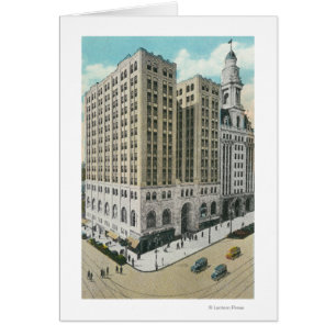 Exterior View of the National Savings Bank