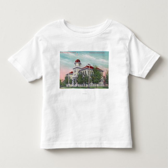 Exterior View of the New High SchoolNapa, CA Toddler T-Shirt (Front)