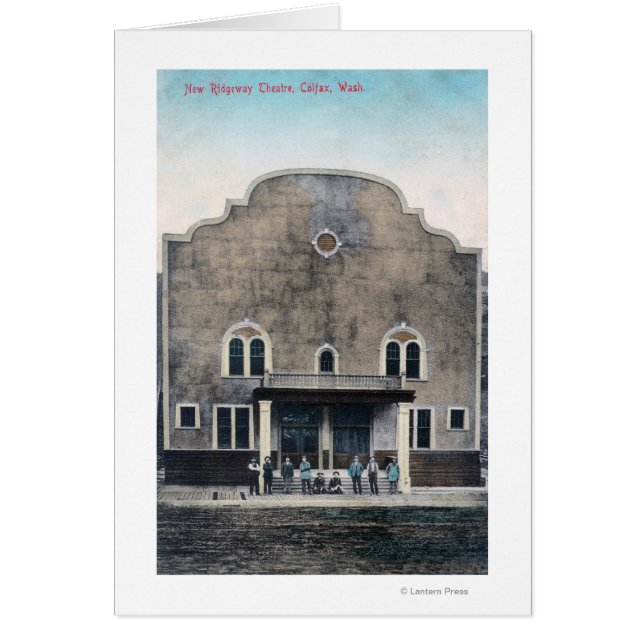 Exterior View of the New Ridgeway Theatre (Front)