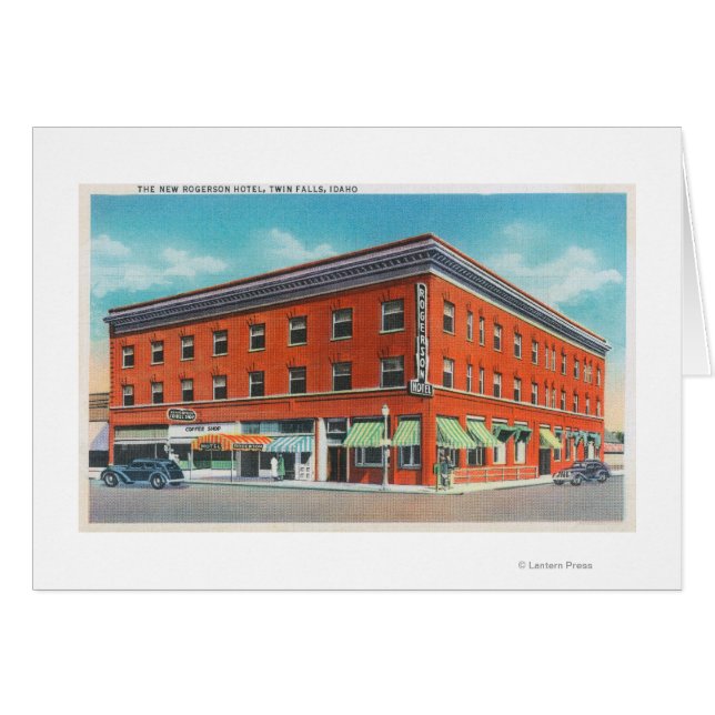 Exterior View of the New Rogerson Hotel (Front Horizontal)