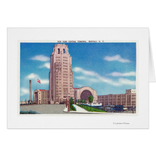 Exterior View of the NY Central Terminal Bldg (Front Horizontal)