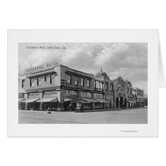 Exterior View of the Occidental Hotel (Front Horizontal)
