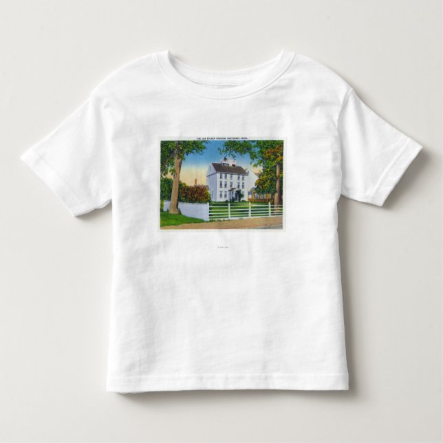 Exterior View of the Old Folger Mansion Toddler T-Shirt (Front)
