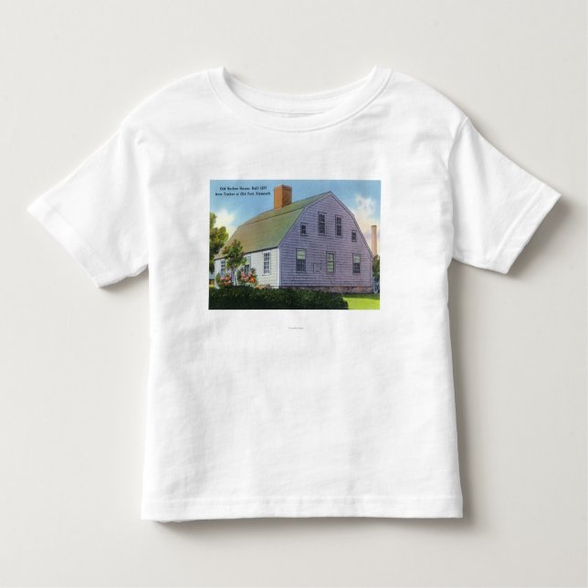 Exterior View of the Old Harlow House Toddler T-Shirt (Front)