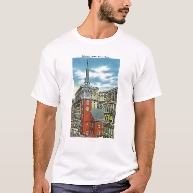 Exterior View of the Old South Church T-Shirt (Front)