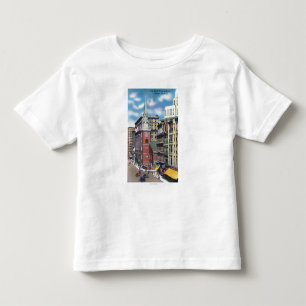 Exterior View of the Old South Meeting Hall Toddler T-Shirt