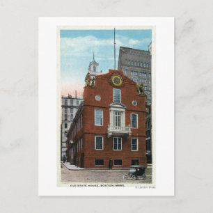 Exterior View of the Old State House # 2 Postcard