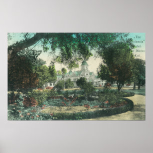 Exterior View of the Peninsula Hotel Poster