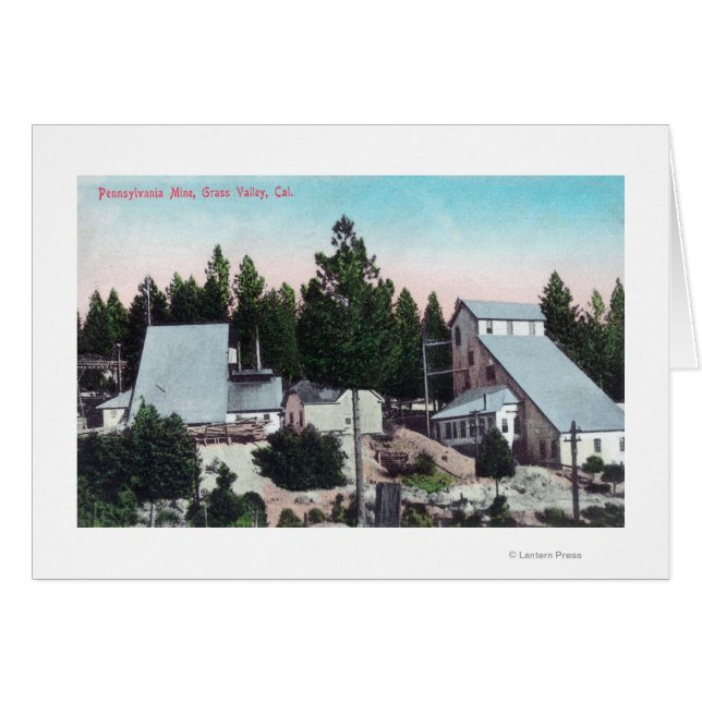 Exterior View of the Pennsylvania Mine (Front Horizontal)