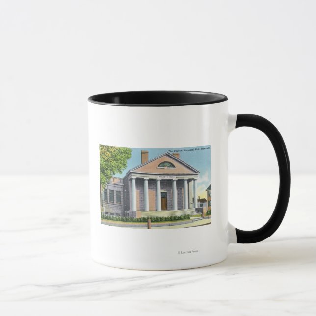 Exterior View of the Pilgrim Memorial Hall Mug (Right)