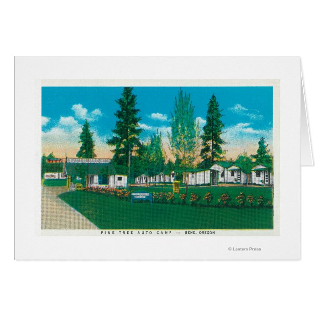 Exterior View of the Pine Tree Auto Camp (Front Horizontal)