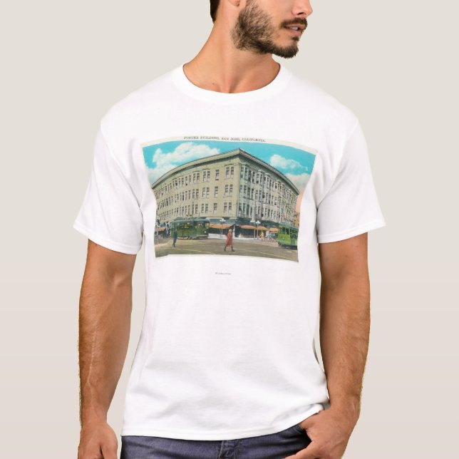 Exterior View of the Porter Building T-Shirt (Front)