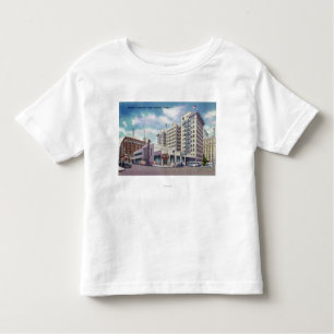 Exterior View of the Portland Central Bus Toddler T-Shirt
