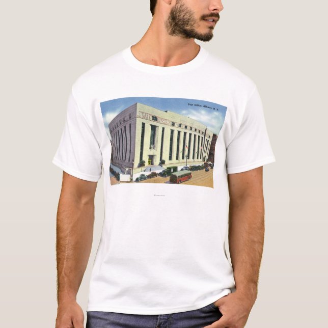 Exterior View of the Post Office # 2 T-Shirt (Front)