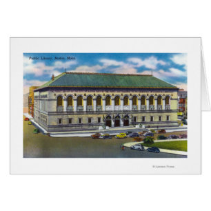 Exterior View of the Public Library