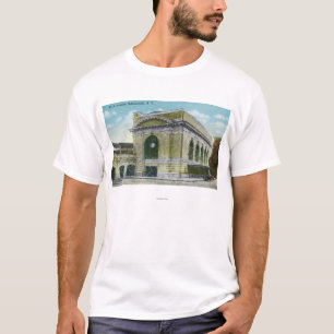 Exterior View of the Railroad Station 2 T-Shirt