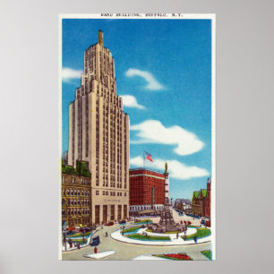 Exterior View of the Rand Building Poster