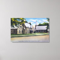 Exterior View of the Sacred Heart Catholic