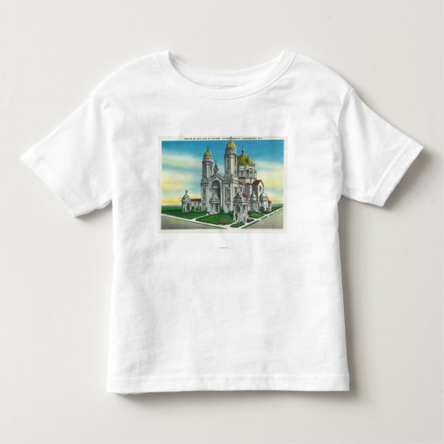 Exterior View of the Shrine of our Lady of Toddler T-Shirt (Front)
