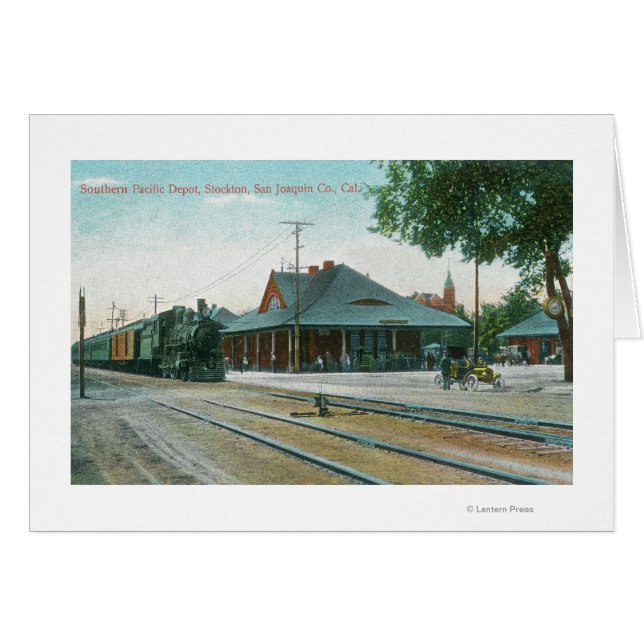 Exterior View of the Southern Pacific Depot (Front Horizontal)