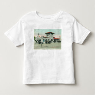 Exterior View of the Southern Pacific Depot 4 Toddler T-Shirt