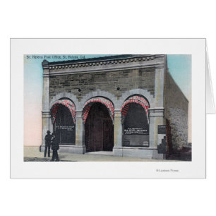 Exterior View of the St. Helena Post Office