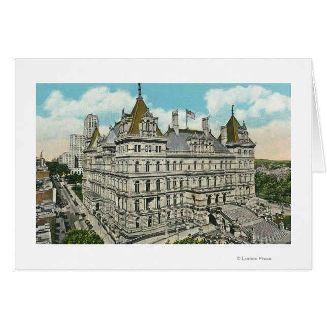 Exterior View of the State Capitol and Office (Front Horizontal)