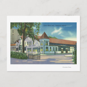 Exterior View of the State Drink Hall Postcard