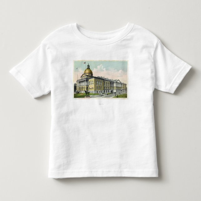 Exterior View of the State House # 2 Toddler T-Shirt (Front)