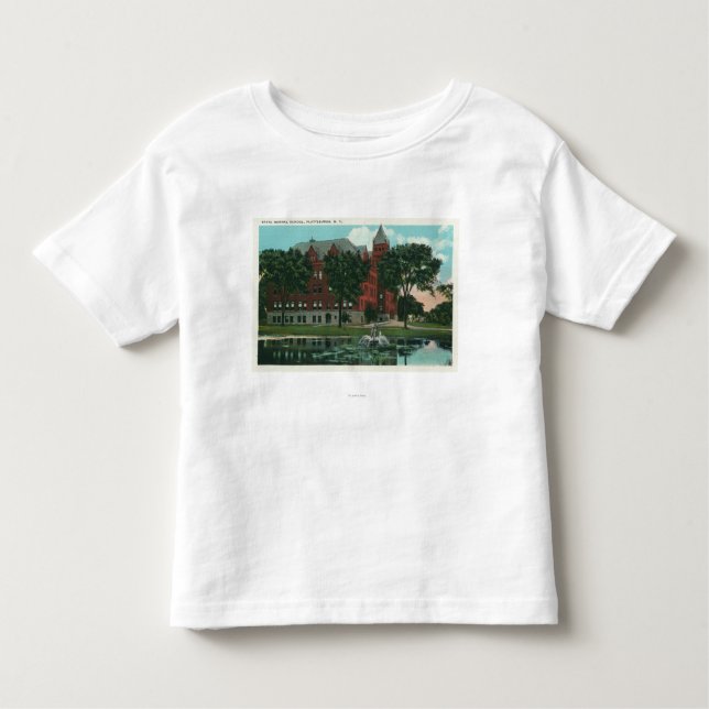 Exterior View of the State Normal School Toddler T-Shirt (Front)
