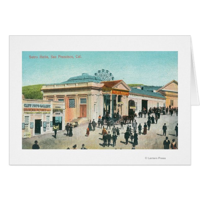 Exterior View of the Sutro Baths (Front Horizontal)