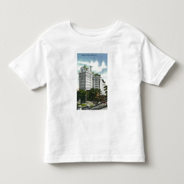 Exterior View of the Telephone Building # 2 Toddler T-Shirt (Front)
